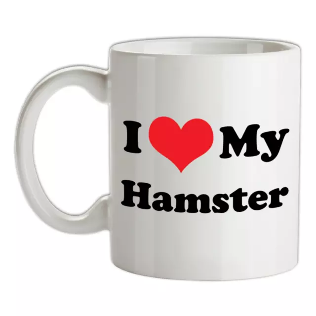 I Love My Hamster Taza - Jerbo - Mascota - Jaula