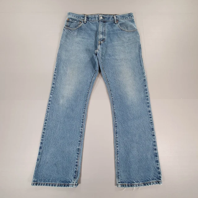 パンツ levis 517 W34 L30 made in usa 90s LEVIS 517 JEANS Mens Blue W34 L30 Bootcut Leg Denim Zip Fly £22.49