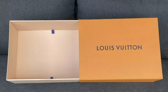 Authentic Louis Vuitton Large Magnetic Empty Box 16” x 11.5” x 2.25 +  Extras!