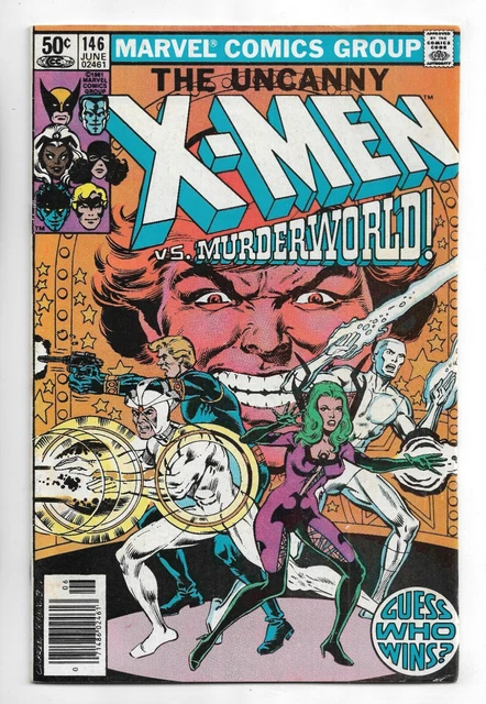 Uncanny X-Men #146 Marvel Comics 1981 Dave Cockrum art / vs. Murderworld !