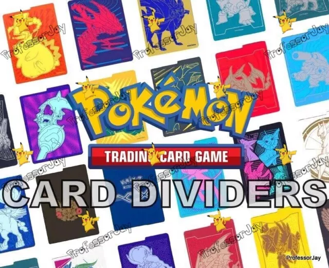 Pokémon Go 151 Tarjetas (1x) Cubierta Almacenaje Elite Trainer Caja Separador