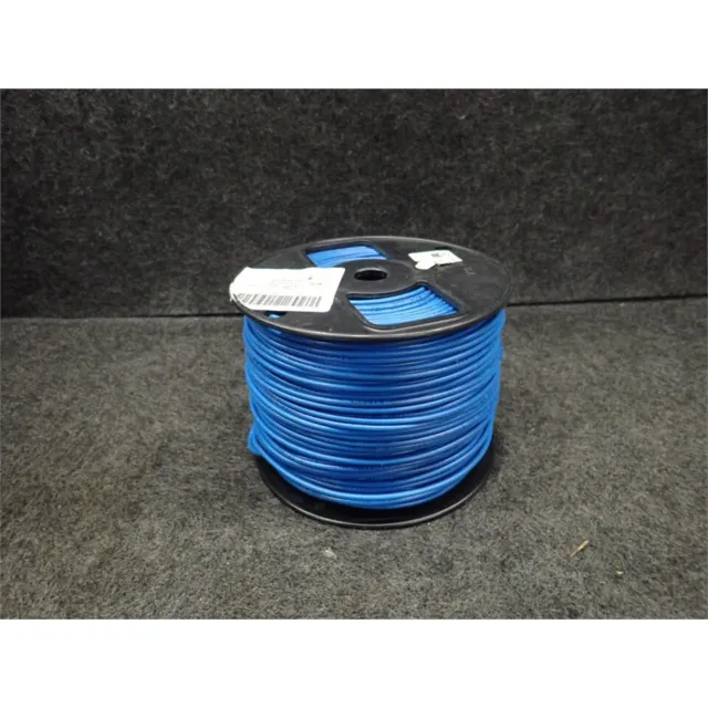 Kris Tech Wire  Tracer Wire, 500' Spool, 14 AWG, Solid, Blue