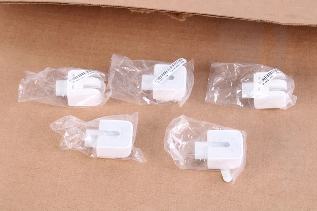 Apple A1555 USA AC Adaptateur Prise Duckhead Adapteur Chargeur Mural Lot De 5 -