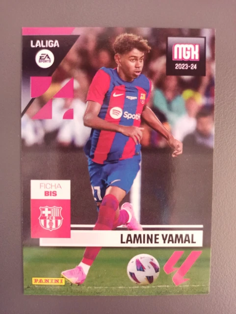 LAMINE YAMAL MEGACRACKS 2023 2024 23 24 Rookie Card RC #108 Bis FC