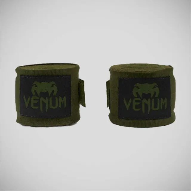 Khaki/Black Venum Kontact 2.5m Hand Wraps