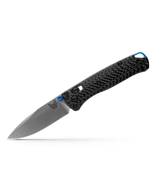 Benchmade 533-3 Mini Bugout Plain Edge Folding Knife 2.82" Satin CPM-S90V