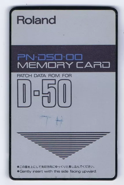 Roland Memory card for D-50 PN-050-00