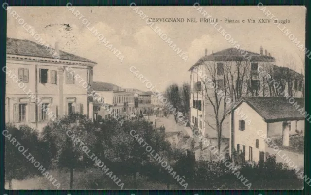 Udine Cervignano del Friuli cartolina XB0676