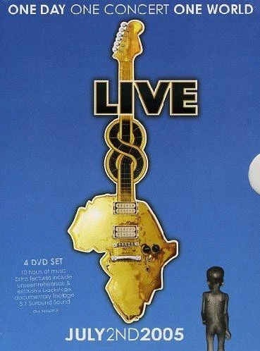 LIVE 8: ONE Day, One Concert, One World DVD (2005) cert E FREE