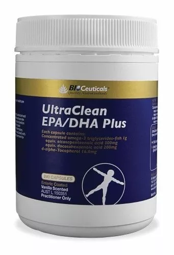 Bioceuticals Ultraclean EPA/DHA Plus 240 Caps