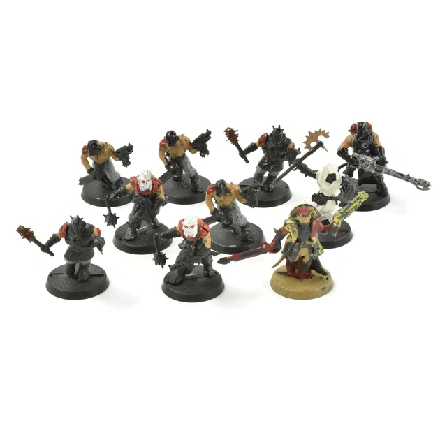 CHAOS SPACE MARINES 10 Cultists #2 Warhammer 40K $49.99 - PicClick CA