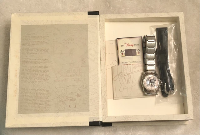 Steamboat Willie Mickey Mouse Collectors Club Limited Edition Disney Watch Boxed Steamboat Willie Mickey Mouse Collectors Club Limited Edition Disney Watch Boxed