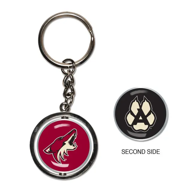 Phoenix Coyotes Spinner Key Ring
