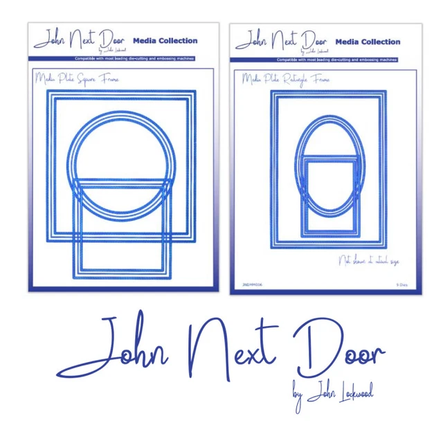 JOHN NEXT DOOR Media Dies Media Plate Square Or Rectangle Frame Save 19.58 PicClick