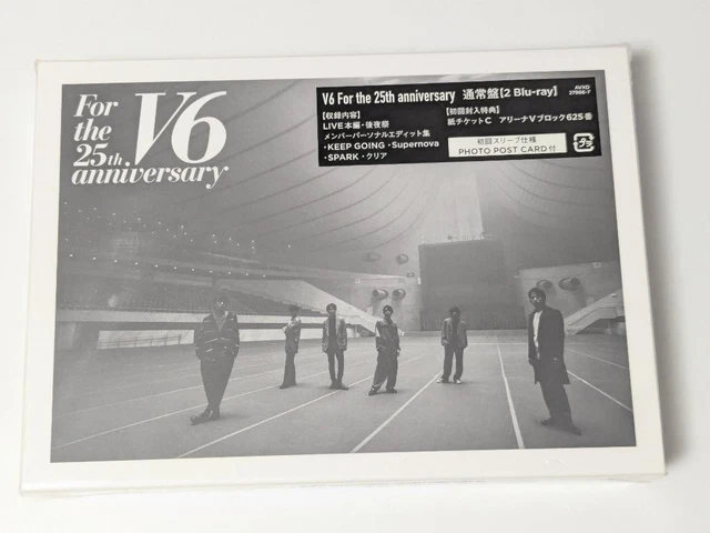 ミュージック V6  For the 25th anniversary (Blu-ray) For the 25th anniversary - DISCOGRAPHY | V6 Official Website