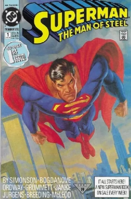 Superman: Man of Steel (Vol 1) #1 Near Mint (NM) DC Comics MODERNZEIT