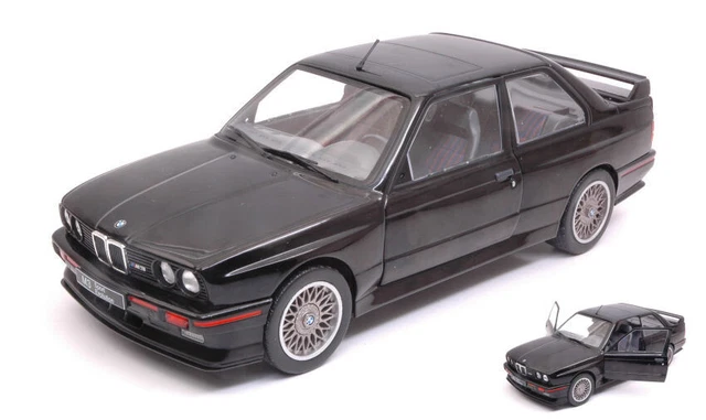 Solido BMW E30 SPORT EVO 1990 BLACK 1:18