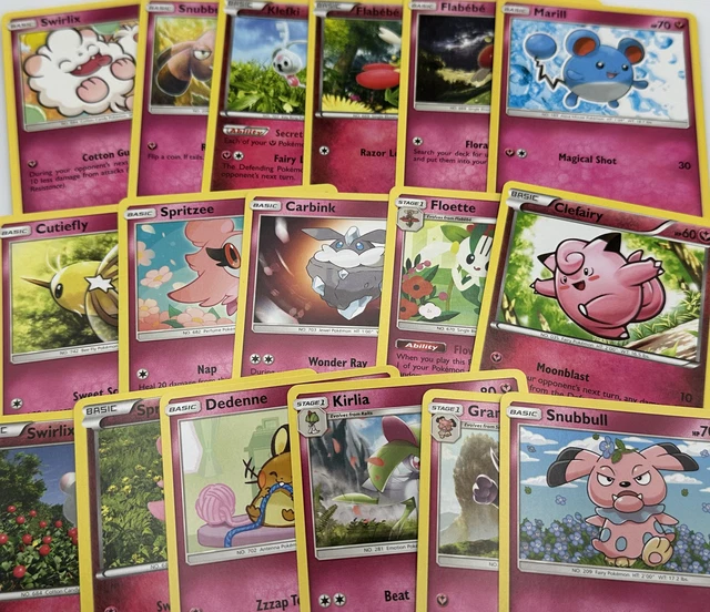 POKEMON FAIRY TYPE Cards - Choose Your Own Card- ENGLISH & JAPANESE 1.69 -  PicClick UK