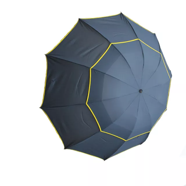 30inch Big Golf Umbrella Durable Windproof Wind Vented Canopy Storm Resistant