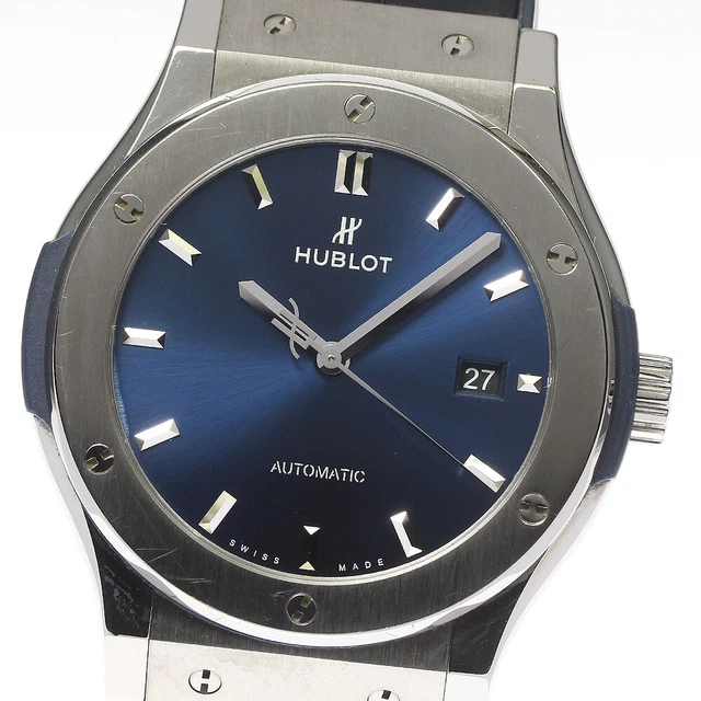 HUBLOT Classic Fusion Titanium 542.NX.7170.LR Date Automatic Men's Watch_752399