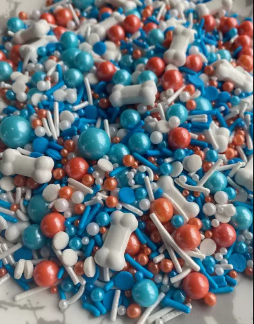 New Bluey Puppy Ruff  Inspire Dog Theme Sprinkles Mix  50G Or 100G Bag (1)