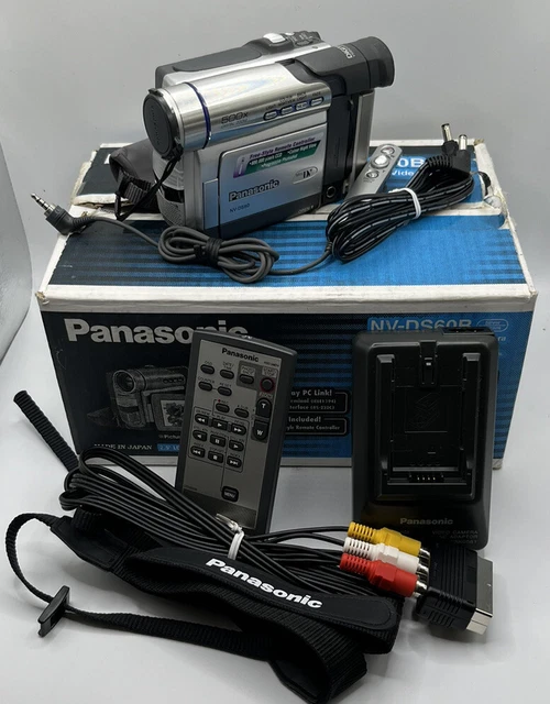 PANASONIC NVDS60 CAMCORDER Boxed Mini Dv Digital Tape Video Camera