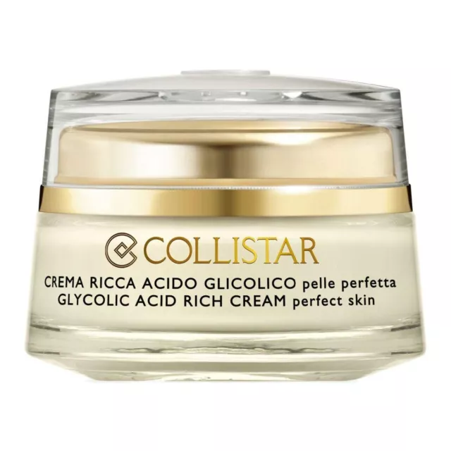 Collistar Attivi Puri Crema Ricca Acido Glicolico Pelle Perfetta SPF20 50 ml