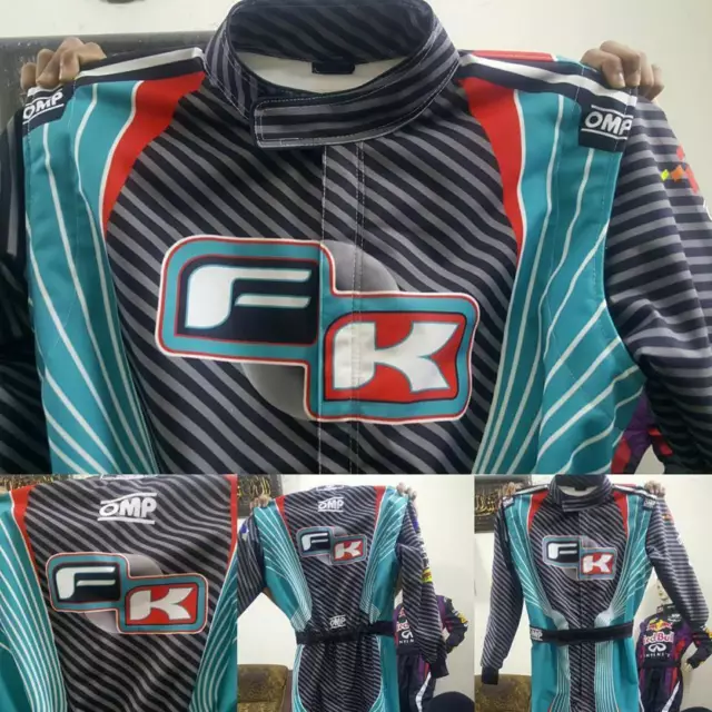 Fk Go Kart Race Suit Cik/Fia Level 2 Approved With Free Gifts Included