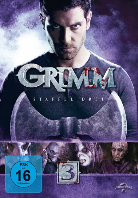 Grimm - Die komplette Season/Staffel 3 # 6-DVD-BOX-NEU