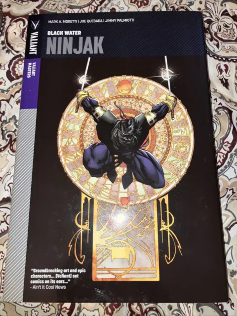 Valiant Masters Ninjak: Black Water Hardcover Vol 1 by Quesada, Valiant HC/DJ