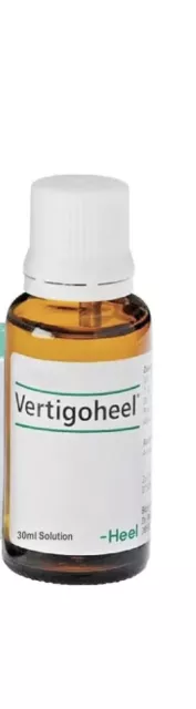 Vertigoheel HEEL 2 PACK 30ml +30ml oral drops Homeopatic Dizziness Nausea