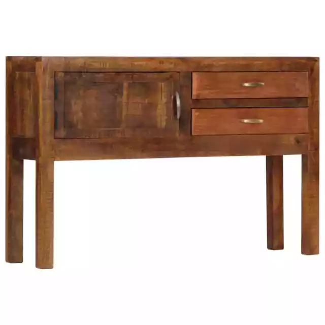 Credenza 118x30x75 cm in Legno Massello di Mango vidaXL