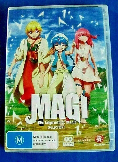 Magi: The Labyrinth of Magic: Season 1 2 3 (Vol.1 - 63 End) ~ All Region ~  New