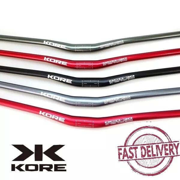 KORE OCD 20mm Rise Wide MTB Handlebar 31.8 x 760/780/800mm 7050-T6 Triple Butted