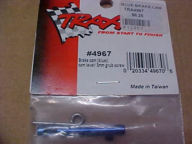 Traxxas 4967 = Brake Cam (Blue): T-Maxx (New)