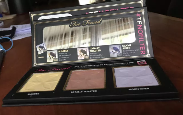 Too Faced No Filter Selfie Palette NEU Light Filtering Powders