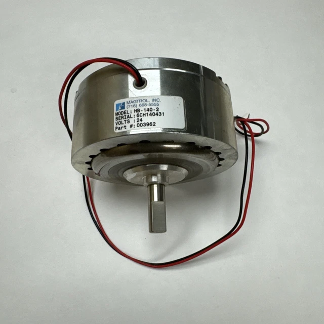 Magtrol - P/N: HB-120-2 Hysteresis Brake 24V (new - no box) Magtrol - P/N: HB-120-2 Hysteresis Brake 24V (new - no box)