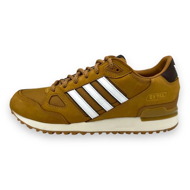 adidas Originals ZX 750 Braun / Weiß Sneaker Sportschuhe Herren