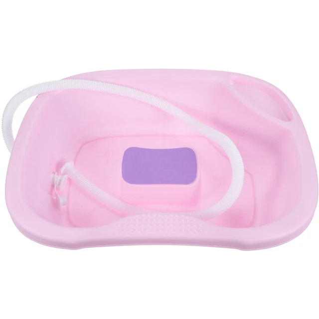 Tazón de champú portátil - pelo nocturno - lavabo de plástico portátil lavabo para el cabello