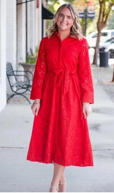 ZARA ZW COLLECTION Slit Midi Dress Red Sz XL Bright Red BNWT $169.00 -  PicClick