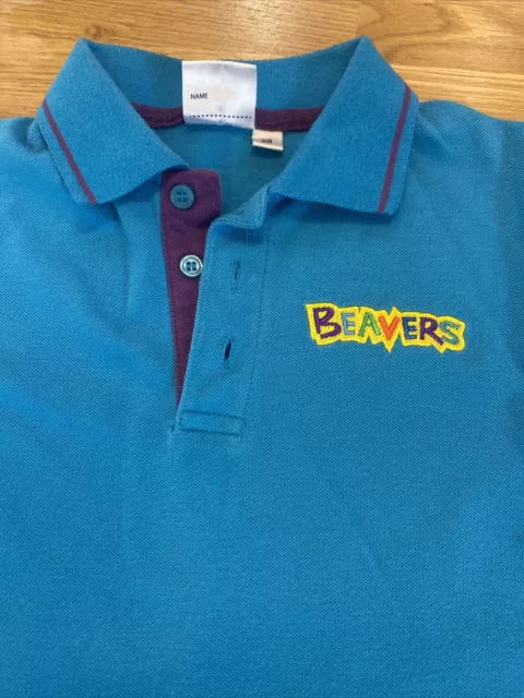 Beavers Scouts Polo Shirt Size 28 (age 6-7)