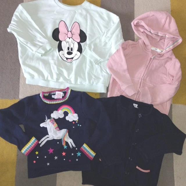 Girls bundle jacket,cardigan & 2 jumpers  age 2-3 years excellent condition
