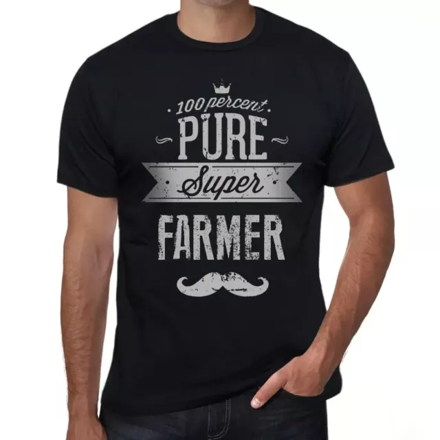 Camiseta Estampada para Hombre Superagricultor 100% Puro – 100% Pure Super
