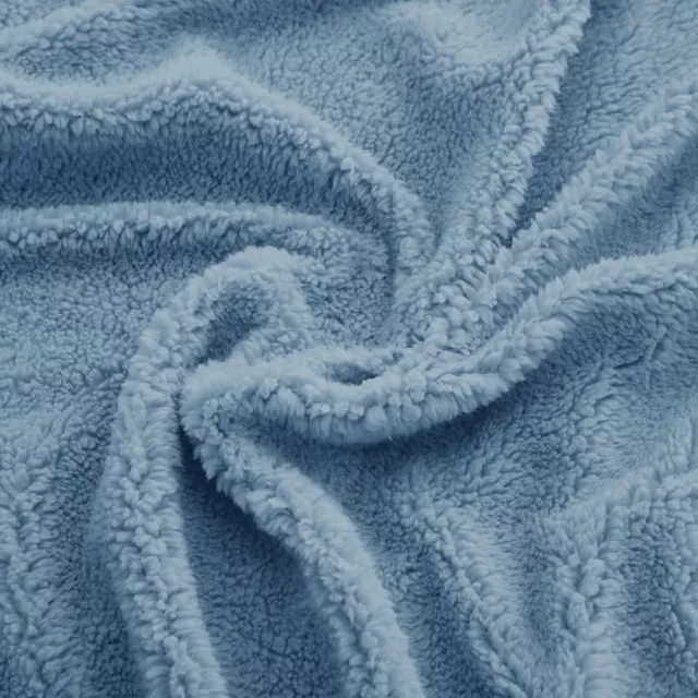 Super Warm Teddy Bear Fleece Thermal Quilt Doona Duvet Cover Set All Size Winter 3