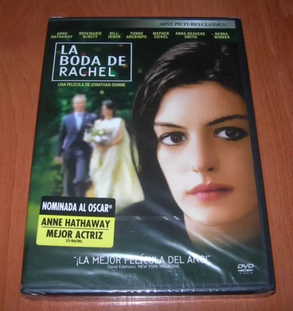 La Boda De Rachel Dvd Edición Española Precintado