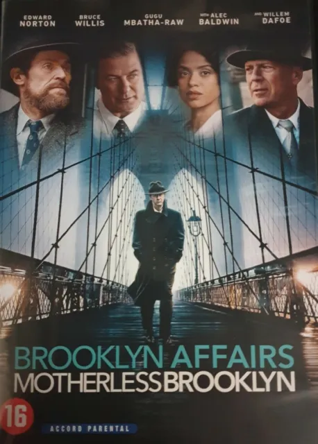 DVD du film BROOKLYN AFFAIRS avec Bruce Willis et Willem Dafoe