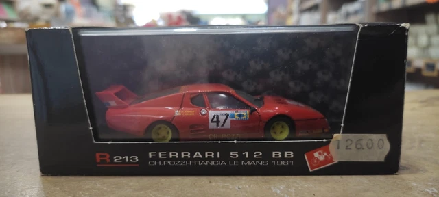 Miniature Ferrari 512BB LM - Le Mans 1981 - Best 1/43 - Occasion