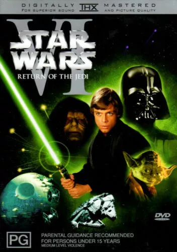 Star Wars : Return of the Jedi DVD (Region 4, 2004) Free Post