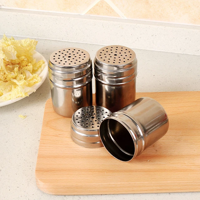 Spice Bottle Large Capacity Smooth Edge Easy to Refill Shatterproof Spice Bottle