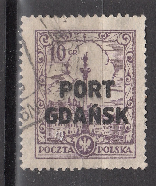 Pol.Post im Hafen v.Danzig"Port Gdansk"Mi.Nr:16 gest. . (4019)